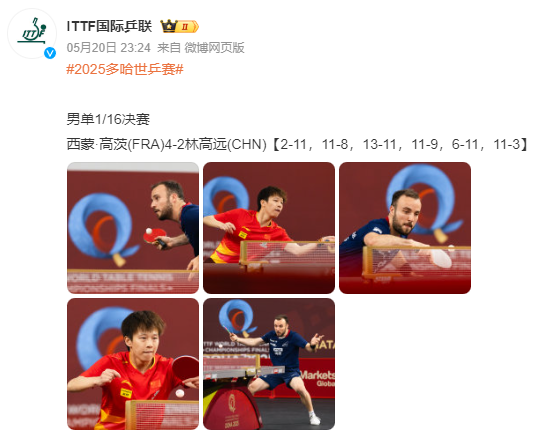 法国队翻盘瑞典队,林高远高光表现 法国队翻盘瑞典队,林高远高光表现